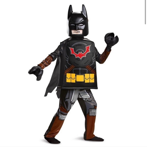 Boys’ LEGO Movie 2 Batman Deluxe Costume - Picture 2 of 8